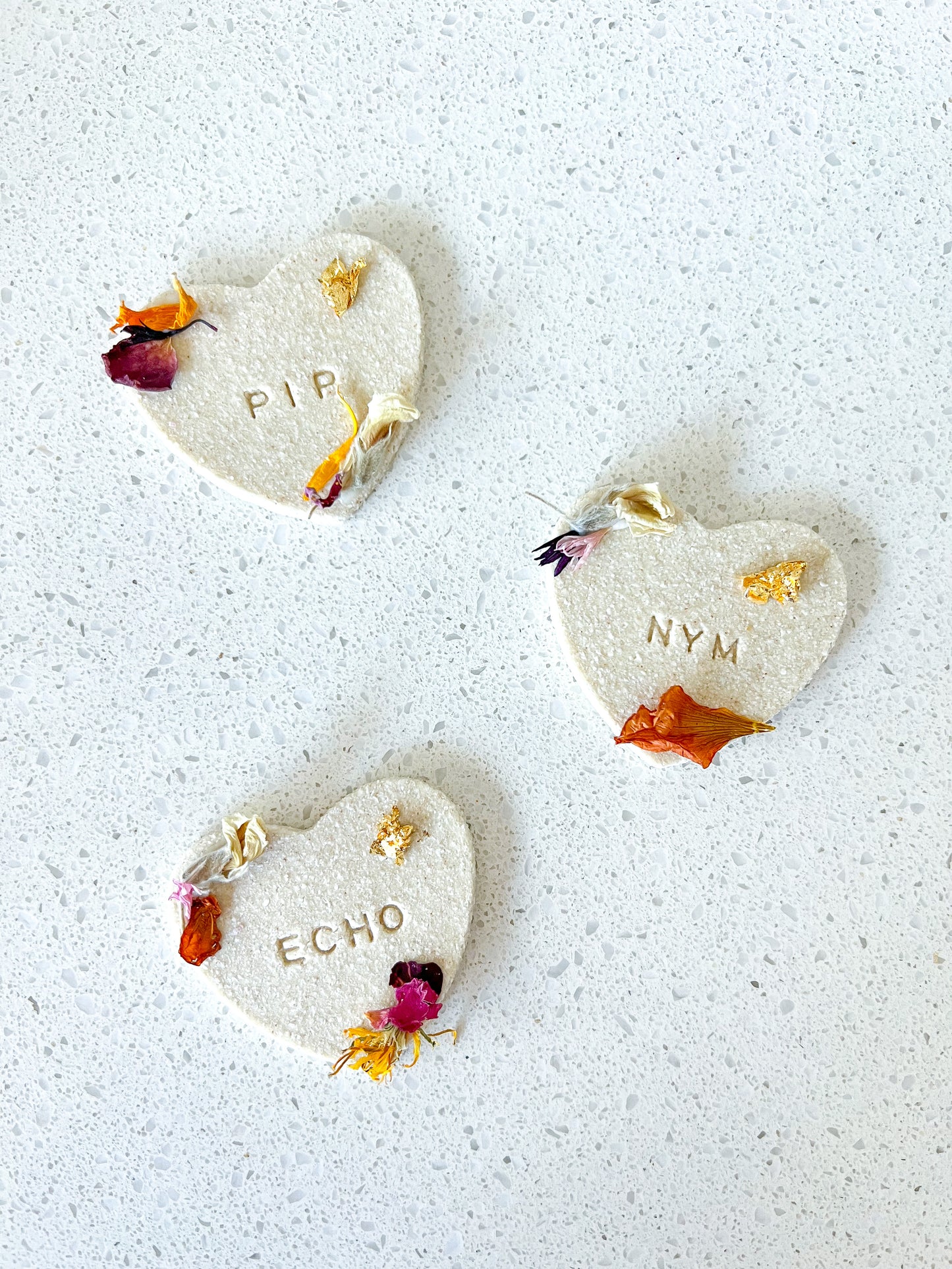 Lux Heart Custom Name Cookie