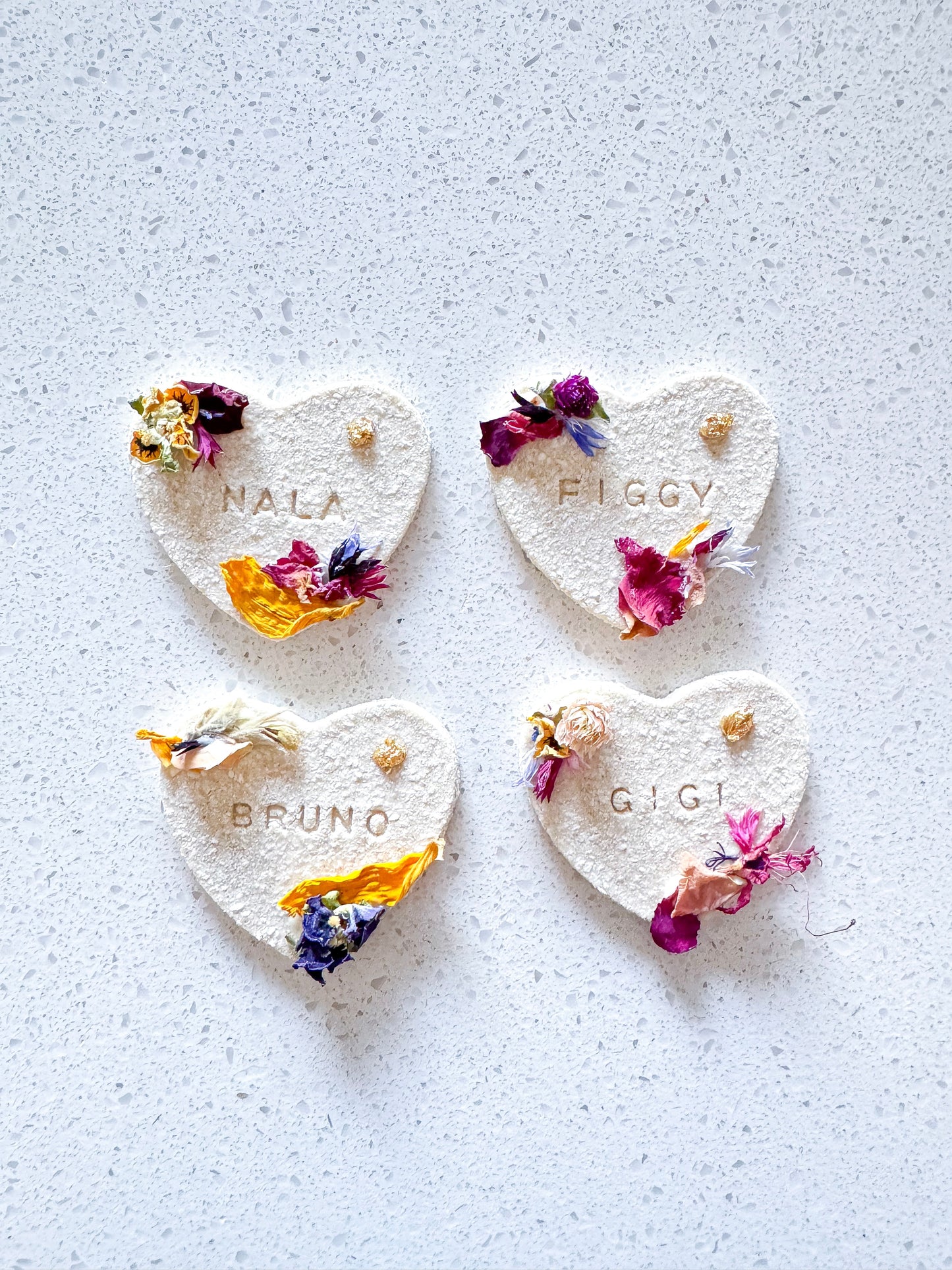 Lux Heart Custom Name Cookie
